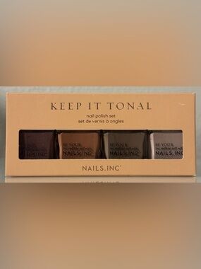 Nails Inc Keep It Tonal Nail Polish Set